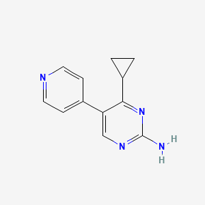 Chemical structure of Glucocorticoid Resistance Inhibitor