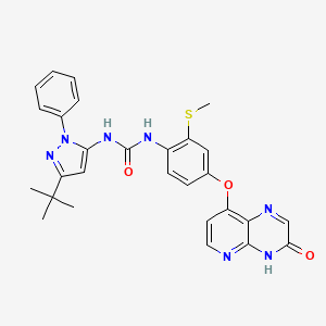 Chemical structure of CCT241161