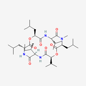Chemical structure of Sporidesmolide V