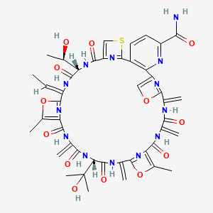 Chemical structure of Berninamycin D