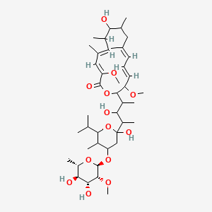 Chemical structure of Leucanicidin
