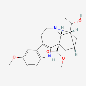 Chemical structure of Voacangarine