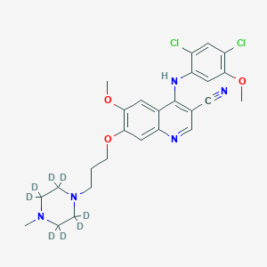Chemical structure of Bosutinib-d8