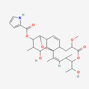 Chemical structure of Nargenicin