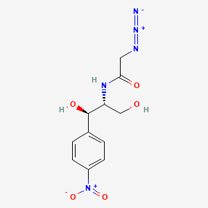 Chemical structure of Azidamfenicol