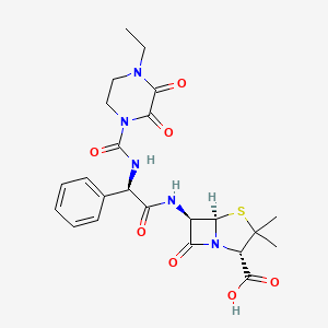 Chemical structure of Piperacillin-d5