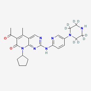 Chemical structure of PD 0332991-d8