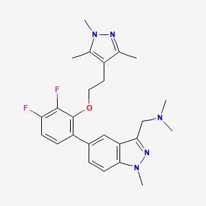 Chemical structure of IMP-1088