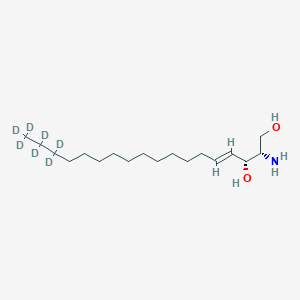 Chemical structure of Sphingosine-d7 (d18:1)