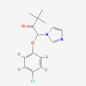 Chemical structure of Climbazole-d4