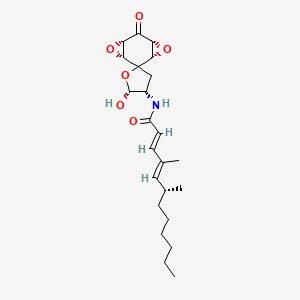 Chemical structure of Aranorosin