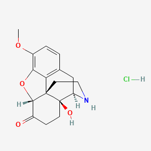 Chemical structure of Noroxycodone hydrochloride