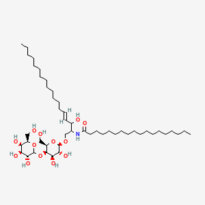 Chemical structure of Lactosylceramides (bovine buttermilk)