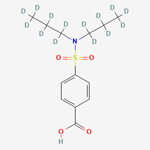 Chemical structure of Probenecid-d14