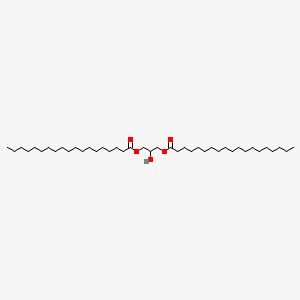 Chemical structure of Dinonadecanoin