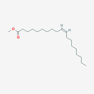 Chemical structure of Methyl (2Z)-nonadec-2-enoate