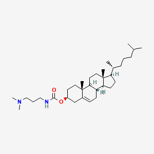 Chemical structure of DMPAC-Chol