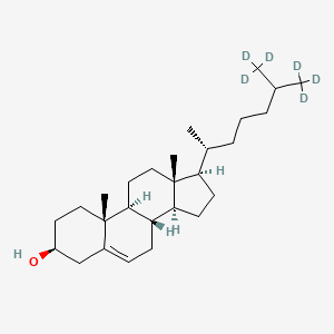 Chemical structure of Cholesterol-d6