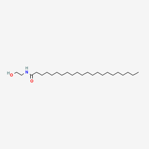 Chemical structure of C6 dihydro 1-Deoxyceramide (m18:0/6:0)