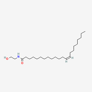 Chemical structure of C6 1-Deoxyceramide (m18:1(14Z)/6:0)