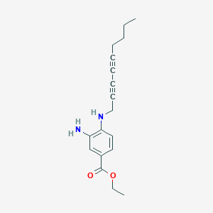 Chemical structure of Ferrostatin-1 Diyne