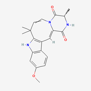 Chemical structure of Cycloechinulin