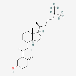 Chemical structure of Vitamin D3-d7