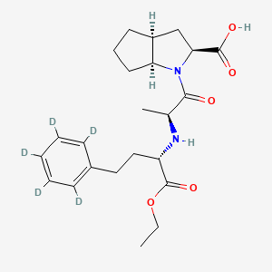Chemical structure of Ramipril-d5