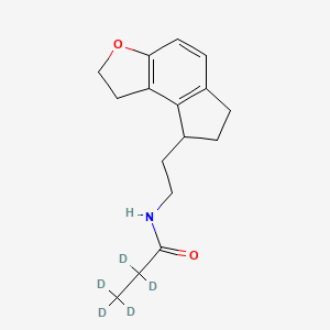Chemical structure of Ramelteon-d5