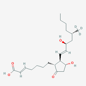 Chemical structure of Limaprost-d3