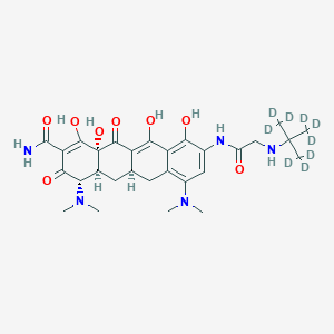 Chemical structure of Tigecycline-d9