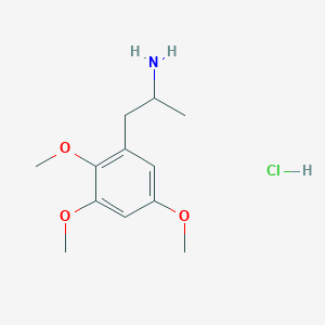 Chemical structure of 2,3,5-Trimethoxyamphetamine (hydrochloride)
