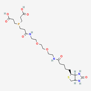 Chemical structure of TCEP-biotin