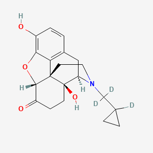 Chemical structure of Naltrexone-d3