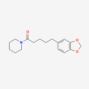Chemical structure of Tetrahydropiperine