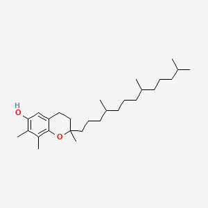 Chemical structure of Tocopherols