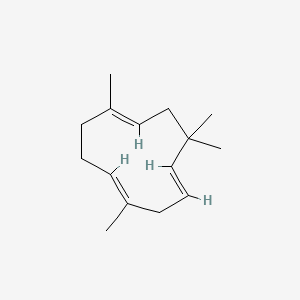 Chemical structure of Humulene