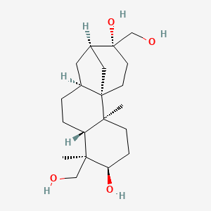Chemical structure of (±)14(15)-DiHET