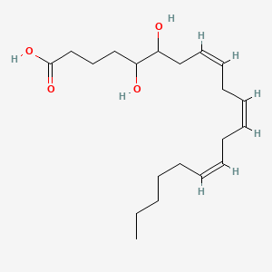 Chemical structure of (±)5(6)-DiHET MaxSpec® Standard