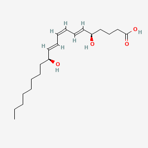 Chemical structure of Leukotriene B3