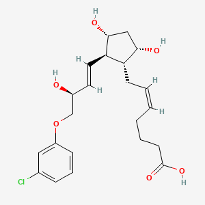 Chemical structure of Cloprostenol