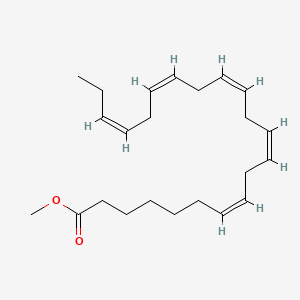 Chemical structure of all-cis-7,10,13,16,19-Docosapentaenoic Acid methyl ester