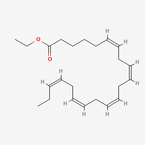 Chemical structure of Heneicosapentaenoic Acid ethyl ester