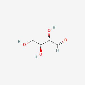 Chemical structure of L-Erythrose