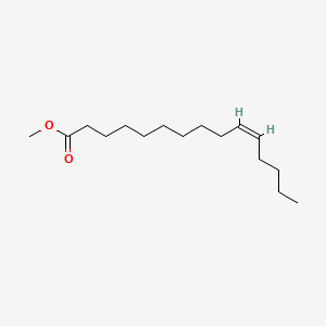 Chemical structure of Methyl cis-10-pentadecenoate