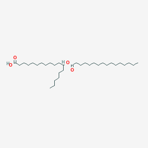 Chemical structure of 12-PAHSA