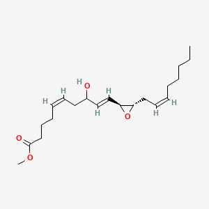 Chemical structure of Hepoxilin A3 methyl ester