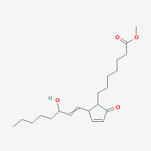 Chemical structure of Prostaglandin A1 methyl ester