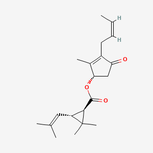 Chemical structure of 12(S)-HETE-19,20-alkyne