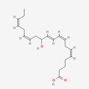 Chemical structure of (±)12-HEPE